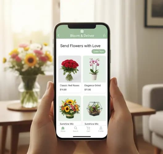 Flower Delivery App Solution