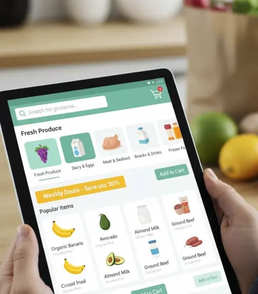 Grocery Delivery App Development Services